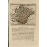 Devonshire Antique 1783 F Grose Copper Hand Coloured Plate County Map.