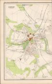 Victorian Map of Buxton City Gardens, Grin Plantation, St Ann’s Cliff.