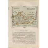 Berkshire 1783 Francis Grose Copper Hand Coloured Plate County Map.