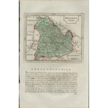 Wales Brecknockshire 1783 F Grose Copper Plate County Map.