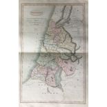 Ancient Region of Palestine Charles Smith Classical Map 1809.