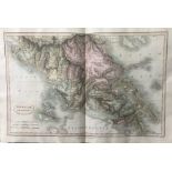 Ancient Greece Pars Borealis Charles Smith Classical Atlas Map 1809.