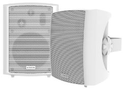 SP-1800 Vision Professional Pair 5.25"" Wall Speakers - 50 Watts & Wall Brackets RRP £200