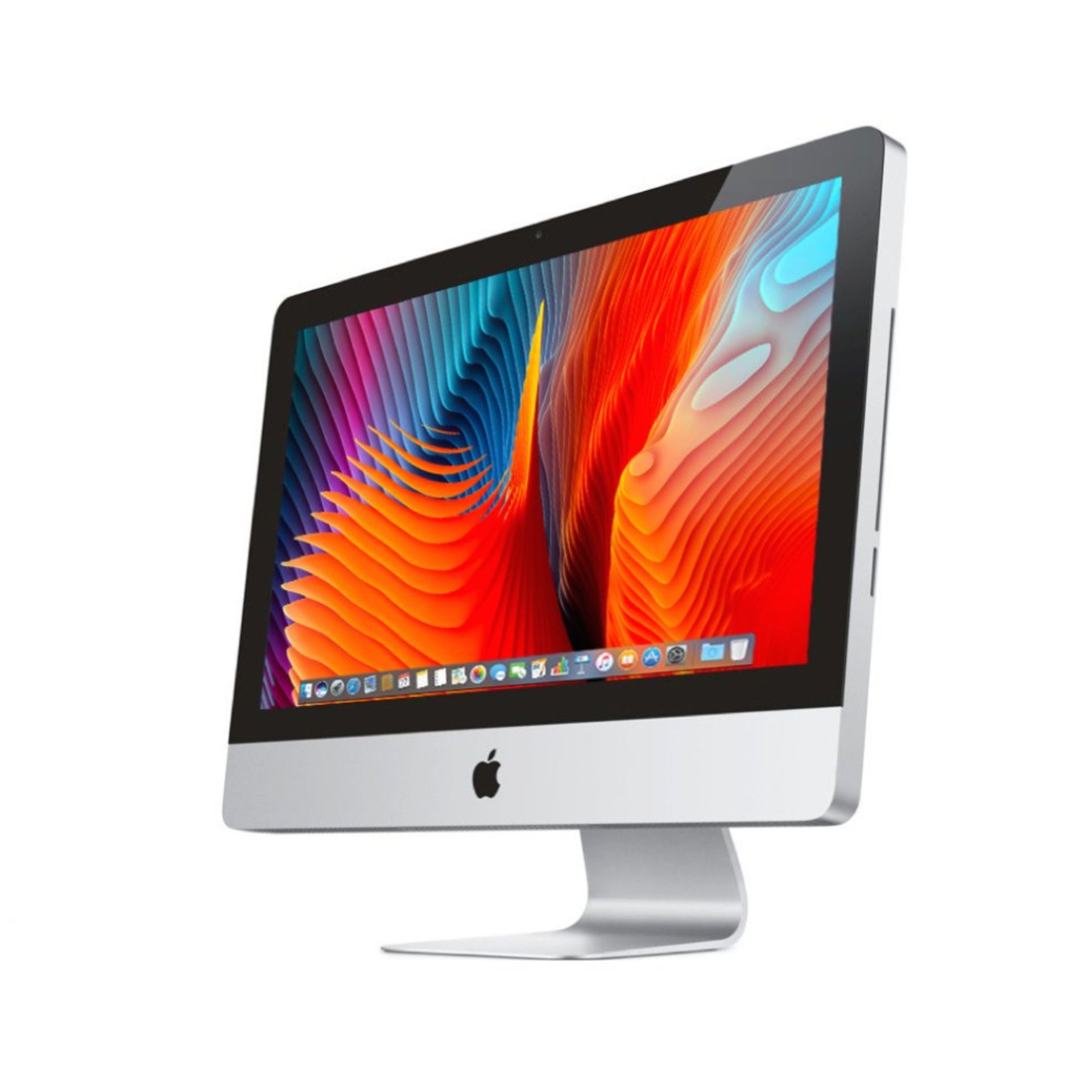 Apple iMac 21.5” OS X High Sierra Intel Core 2 Duo 8GB Memory 500GB HD GeForce WiFi Bluetooth Off...
