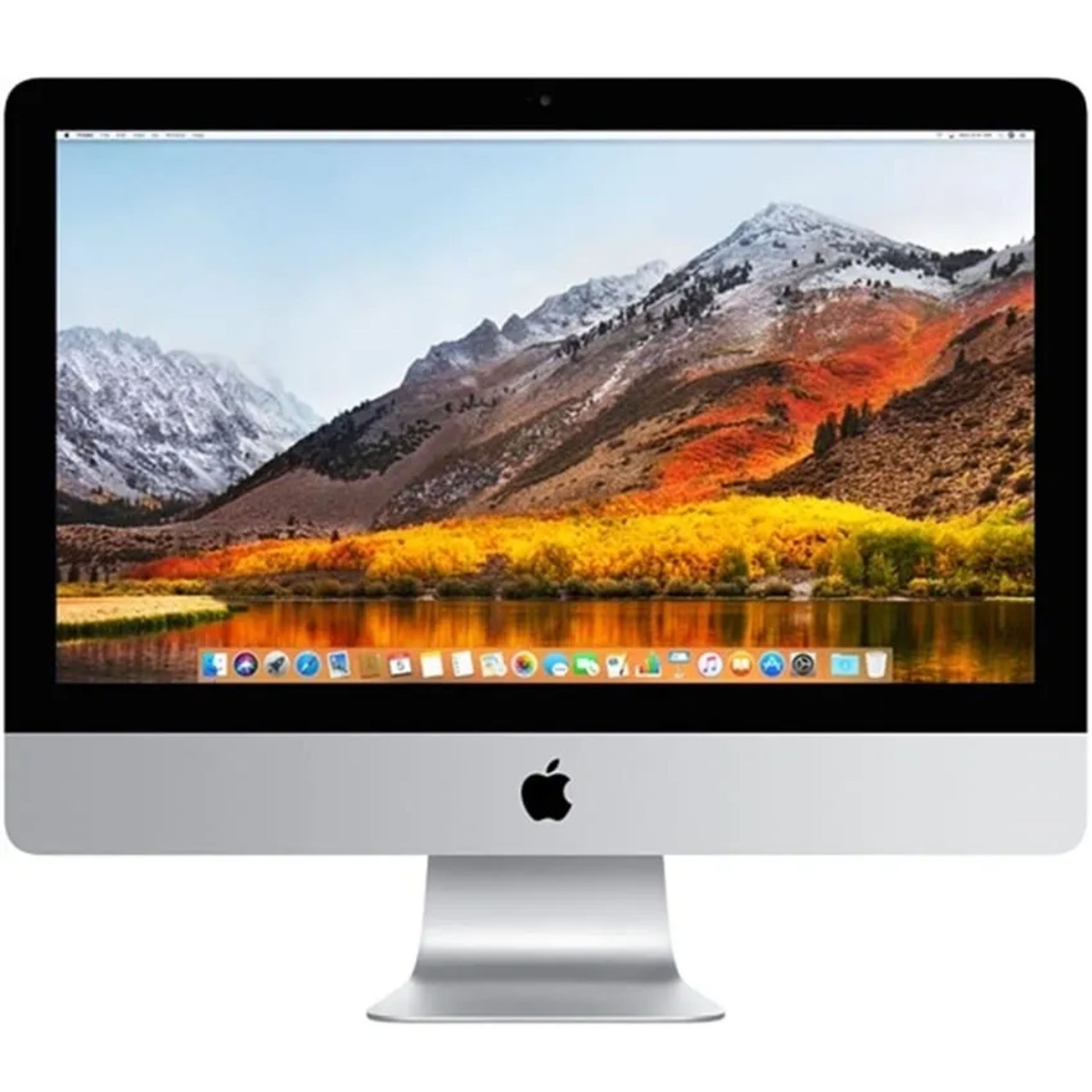 Apple iMac 21.5” OS X High Sierra Intel Core 2 Duo 4GB Memory 500GB HD GeForce WiFi Bluetooth Off...