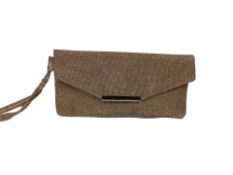 10 x New Packaged Gilttery Clutch Bags - RRP £14.99 Each