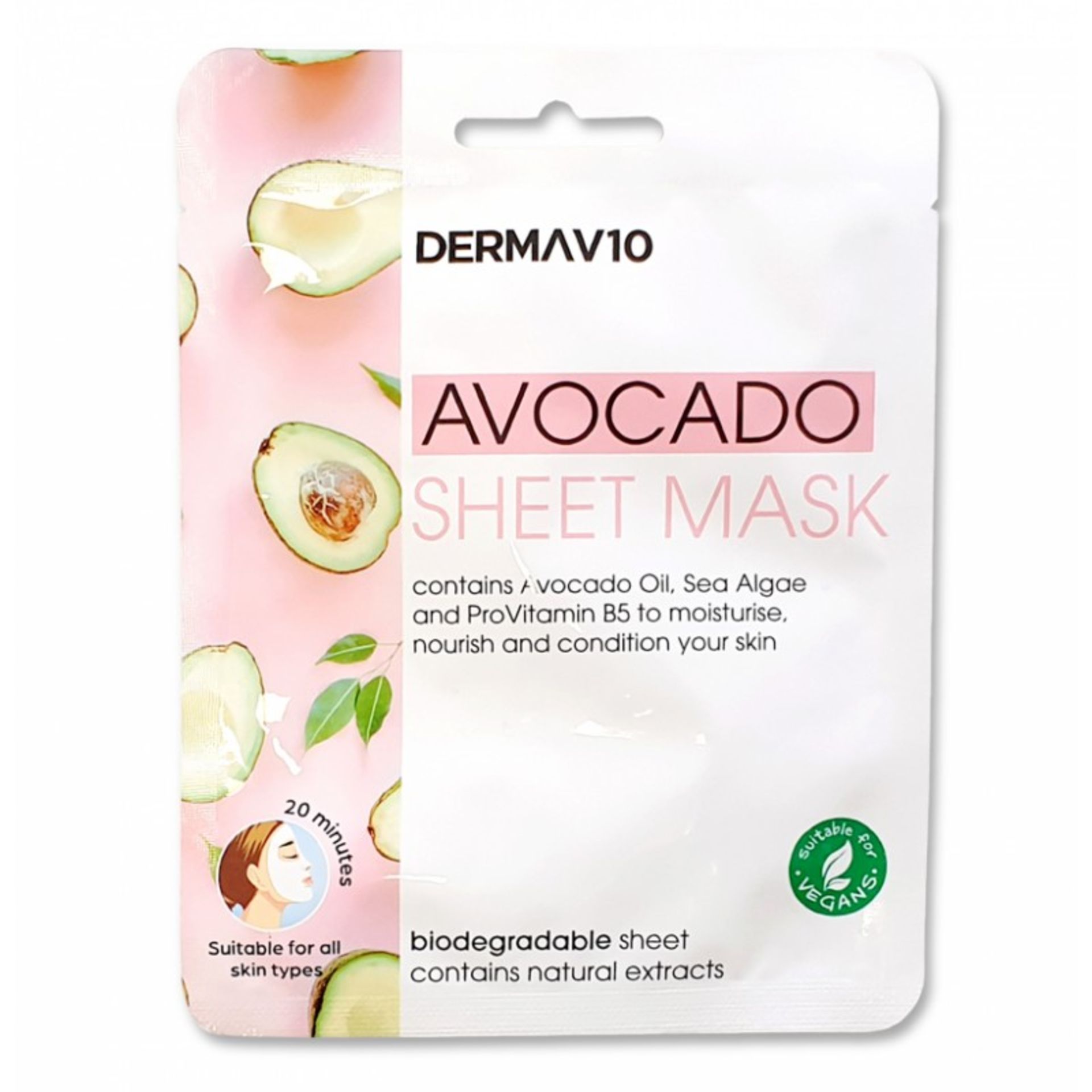 12 x Avacado Mask RRP £4.99 Each