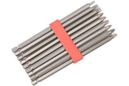 Hilka 9pc 150mm CRV Extra Long Bit Set