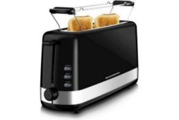 1 x 2 Slice Long Slot Toaster With Auto Pop Up