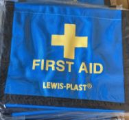 60 Brand New Blue 1st Aid Wallets.