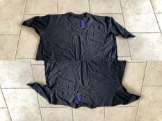 3XLT Black T-Shirt by The Big Tee Shirt Company
