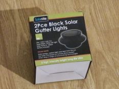 Solanite Solar Gutter Lights (Set of 2)