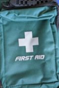 40 Brand New Green Canvas 1st Aid Pouches.