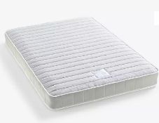 John Lewis ANYDAY Open Spring Comfort Rolled Mattress, Medium/Firm Tension Double