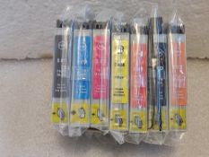 7 Packs of Ink Cartridges for EPSON T0871, T0872, T0873, T0874, T0877, T0878 & T0879