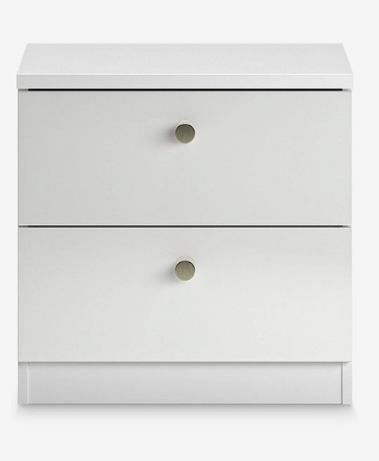 John Lewis ANYDAY Mix it Bedside Table Drawer Fronts, Gloss White RRP £49