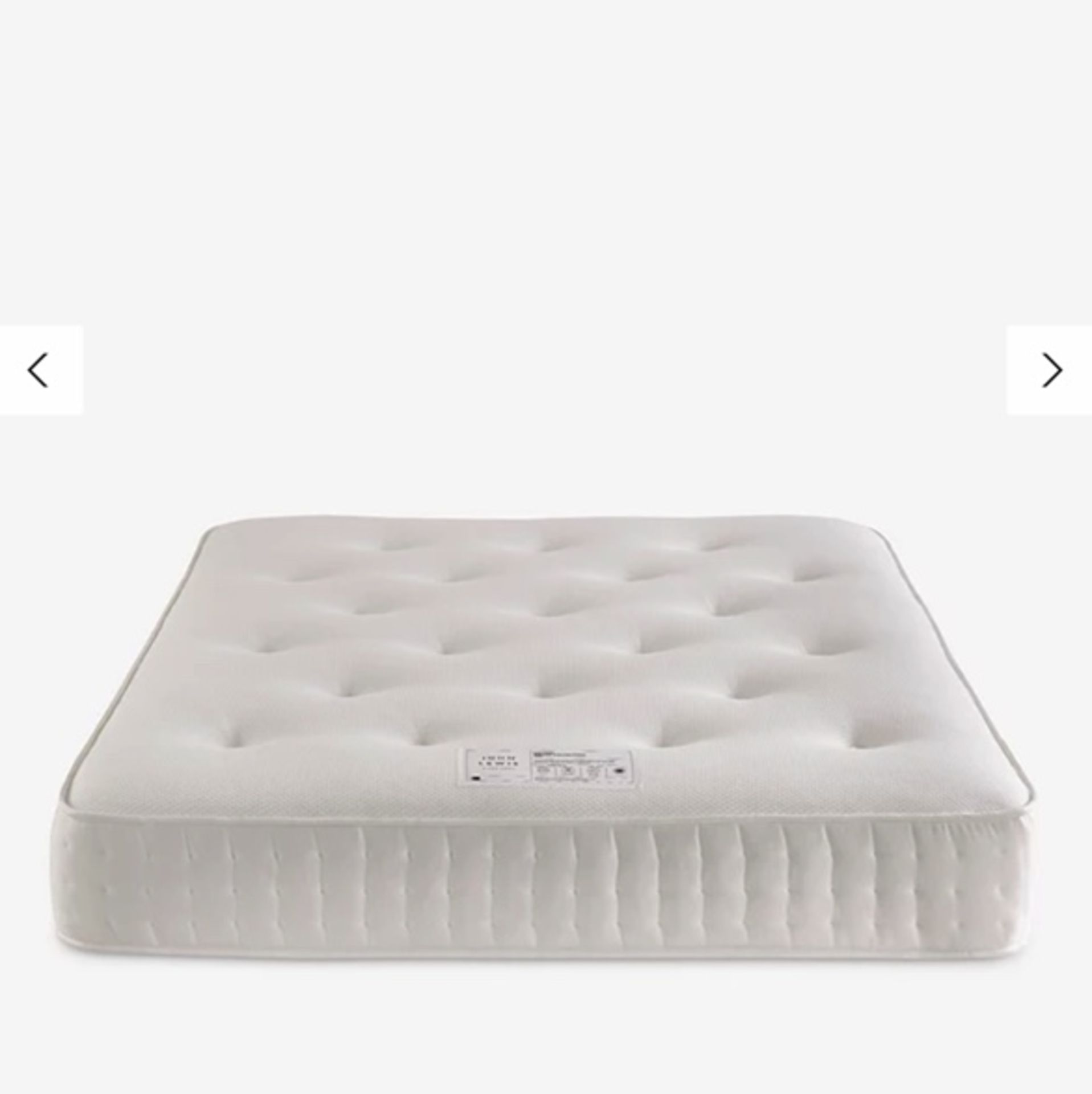 John Lewis Luxury 1200 Mattress 120 RRP £499