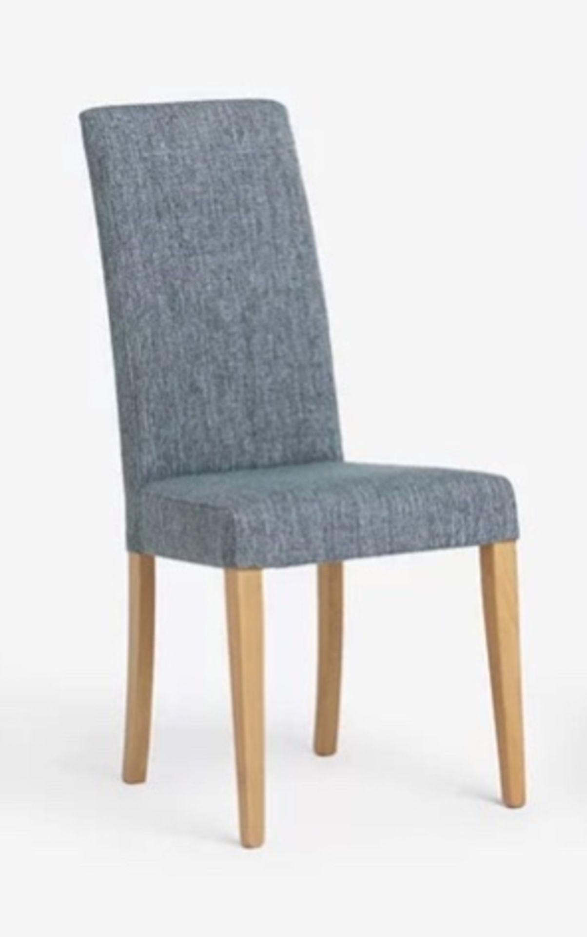 John Lewis ANYDAY Slender Dining Chair Easyclean Blue RRP £99