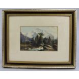 Edwardian Watercolour Landscape by W.L.Guest