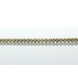 18ct Yellow Gold Tennis Diamond Bracelet 2.66 Carats