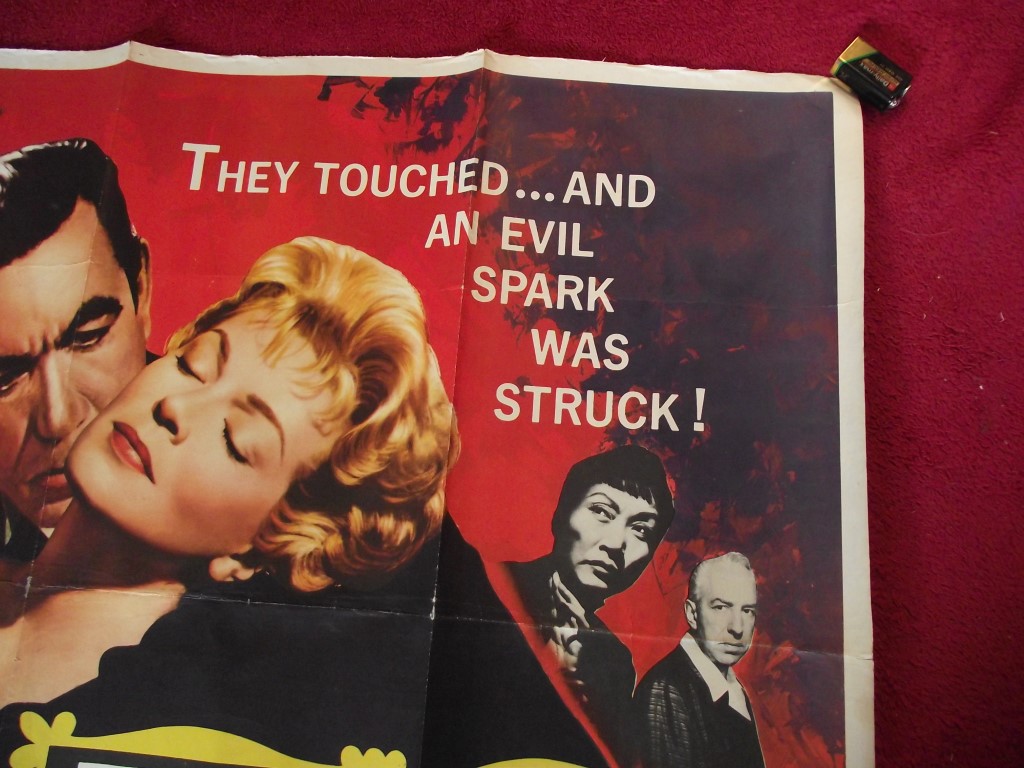 Original UK Quad Film Poster - "PORTRAIT IN BLACK" - UK Release 1960 - Image 2 of 14