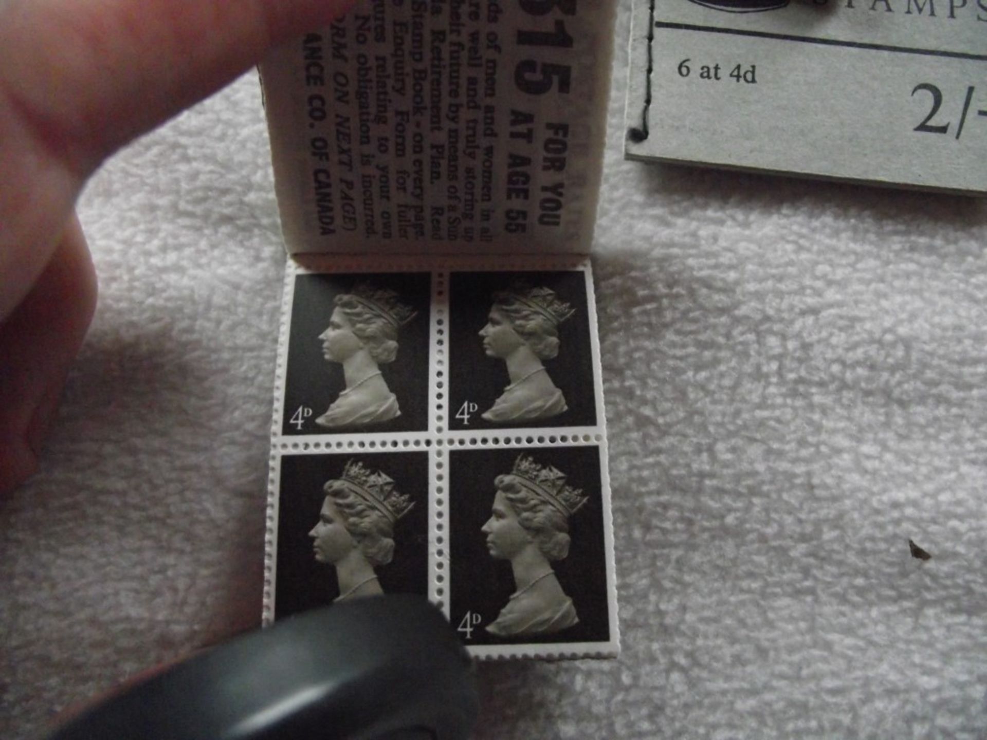 21 X Vintage Books of Unused British Postage Stamps - 19 X Pre 1970 & 2 X Decimal. - Image 4 of 13
