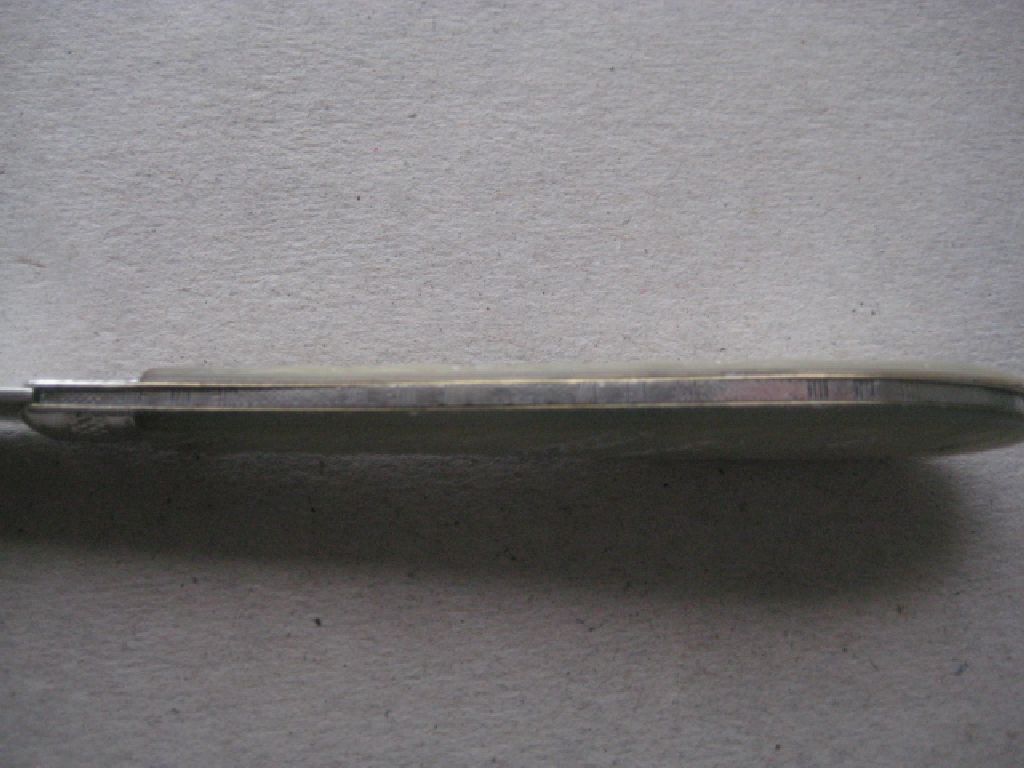 Victorian Mother of Pearl Hafted Silver Bladed Folding Fruit Knife and Fork, Cased - Image 13 of 25