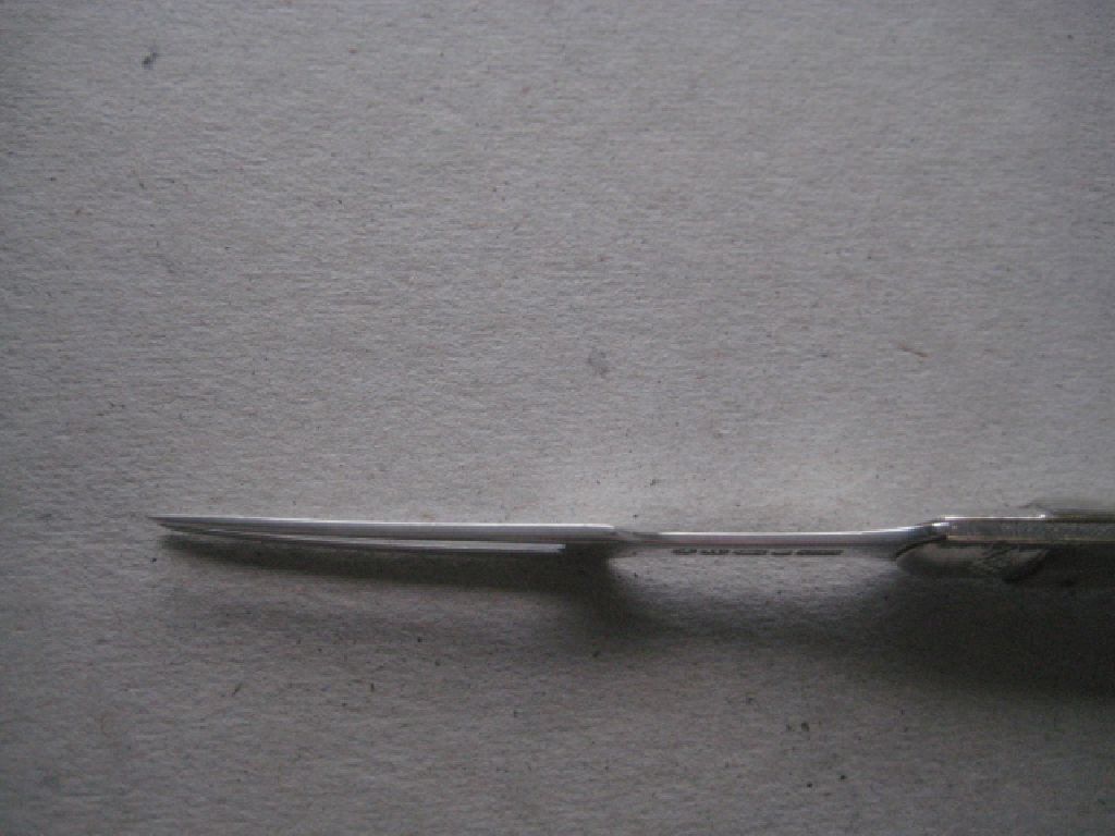 Victorian Mother of Pearl Hafted Silver Bladed Folding Fruit Knife and Fork, Cased - Image 23 of 25