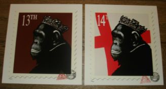 James Cauty - CNPD - Portslade Zoo 13th and 14th Class Pop Editions - Set of 2 with COA