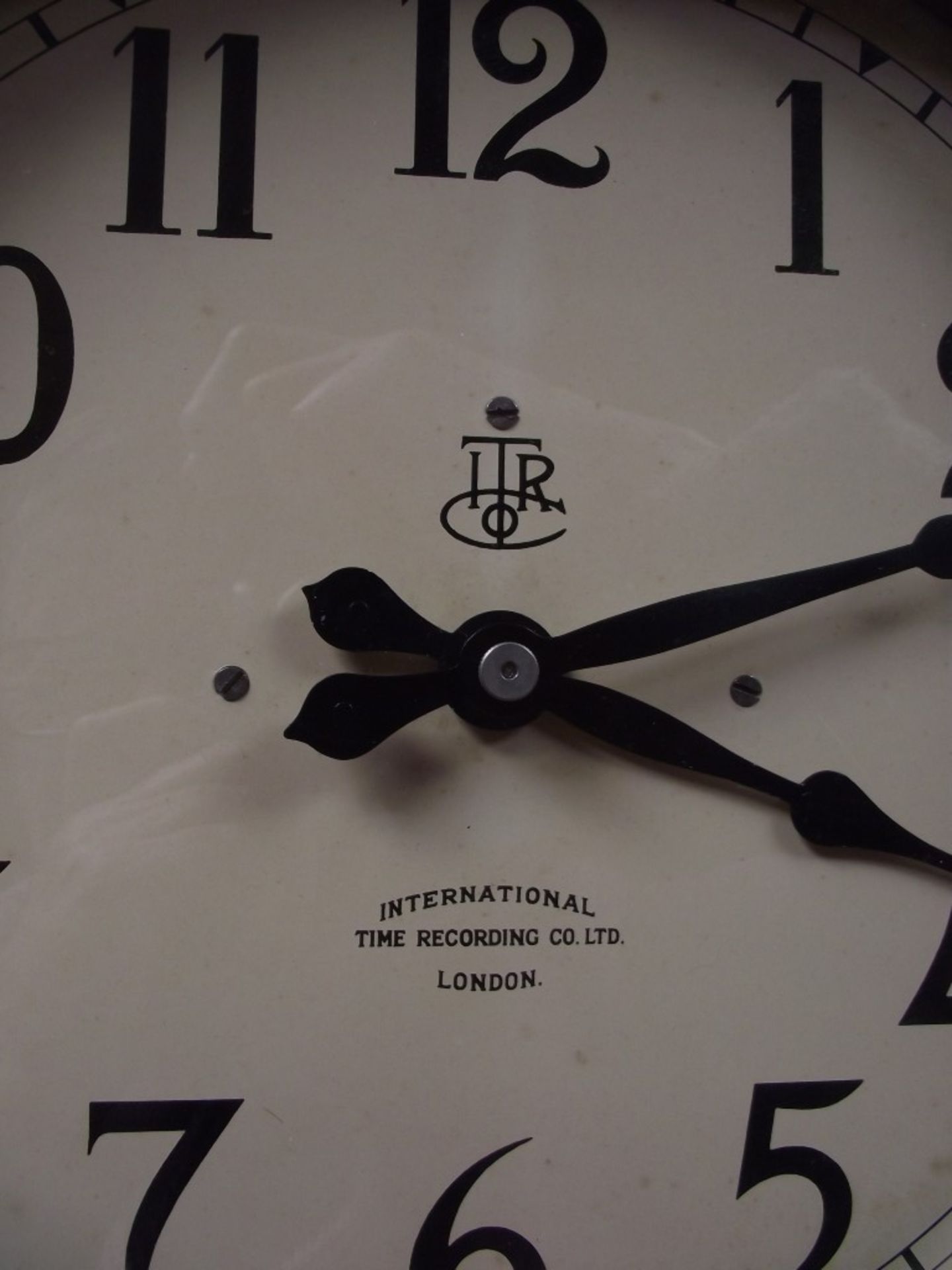 Vintage International Time Recording Co Ltd London - Factory Clock - Circa 1940's/1950's - Image 5 of 19