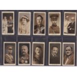 Set 50 Cigarette Cards A Gallery of 1934 Adolf Hitler, Don Bradman, The Queen, Roosevelt Etc Exc...