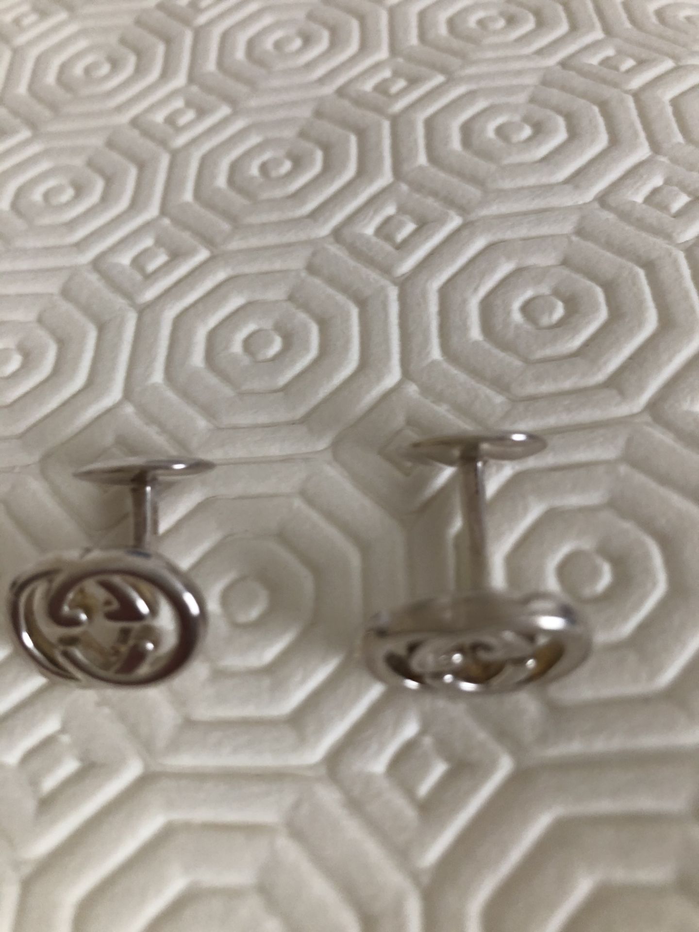Gucci Silver Cuff Links - Image 4 of 4