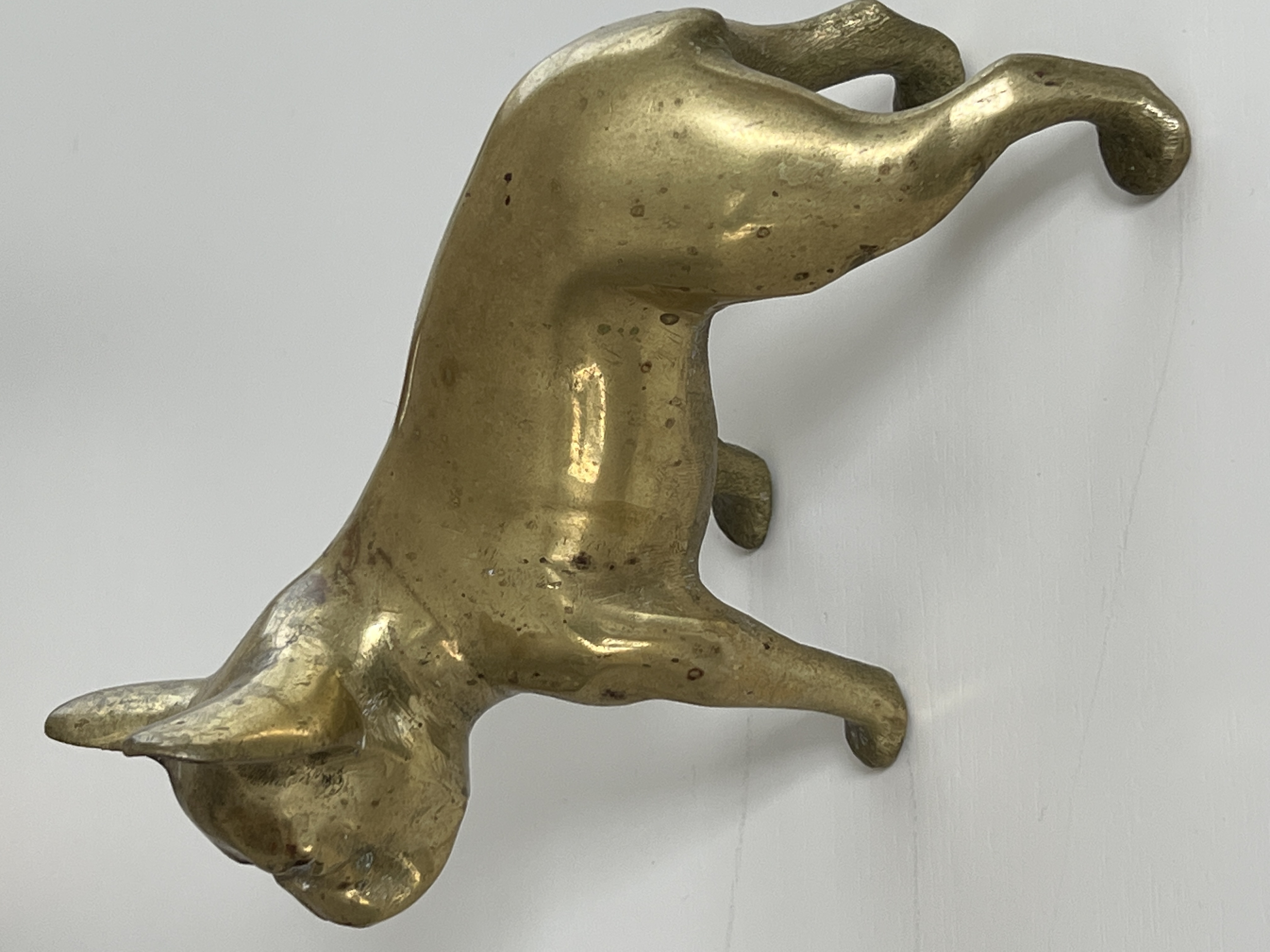 Brass French Bulldog