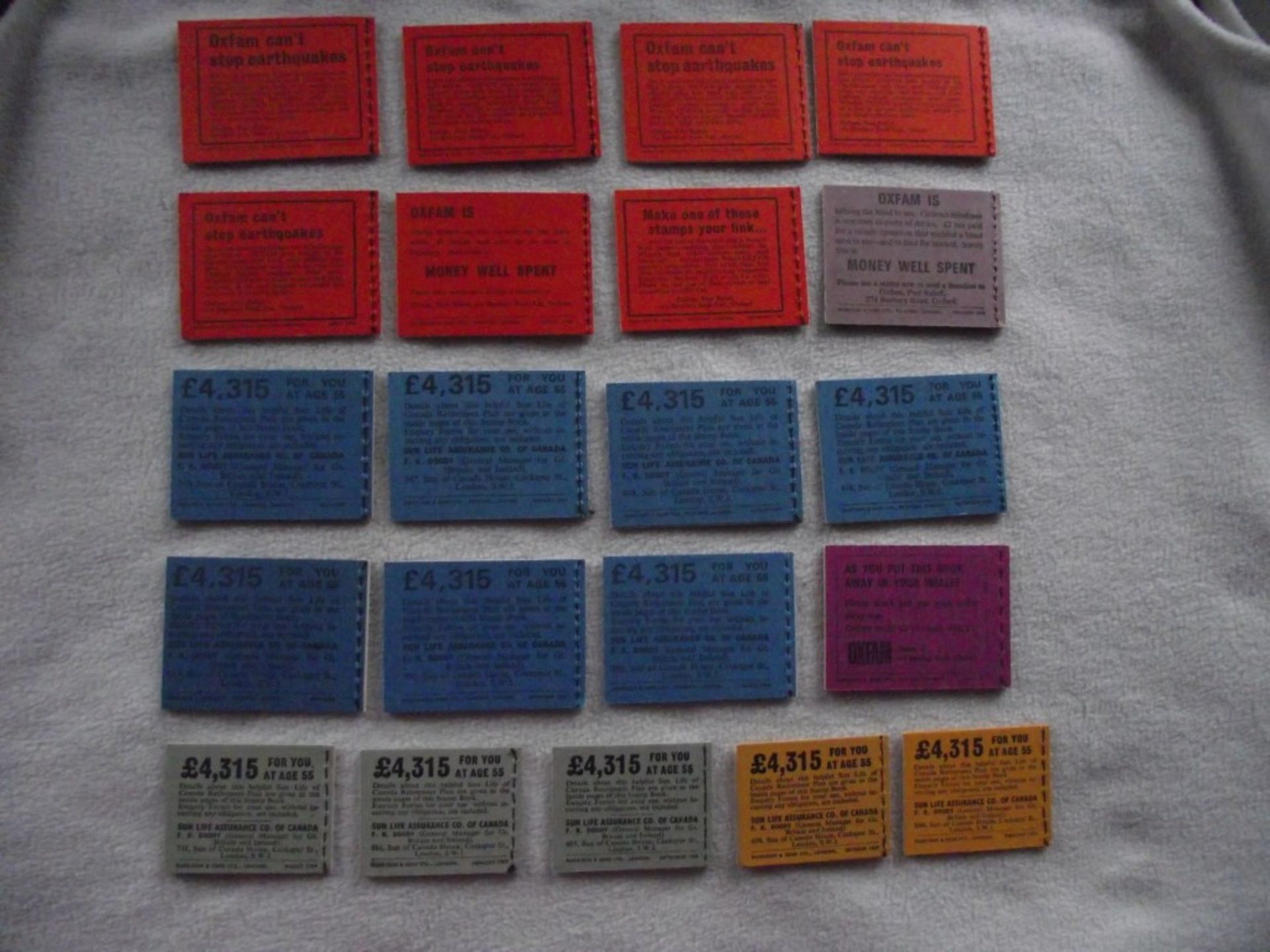 21 X Vintage Books of Unused British Postage Stamps - 19 X Pre 1970 & 2 X Decimal. - Image 2 of 13