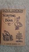 Scouting For Boys By Lord Baden-Powell Soft Cover Book 1936 Edition Pub Arthur Pearson