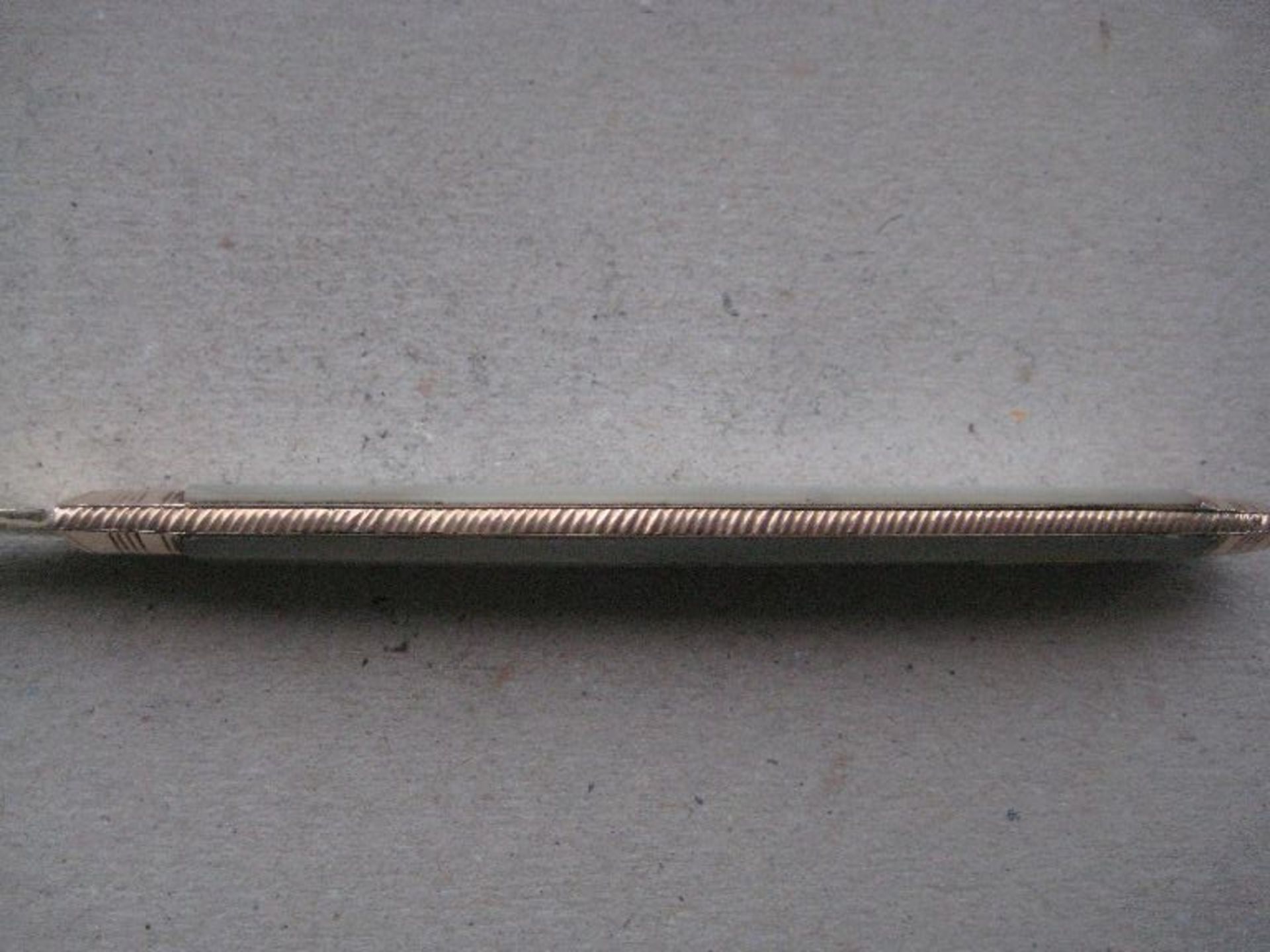 Rare George III Gold Mounted Silver-Gilt Bladed Folding Fruit Knife and Fork - Image 8 of 10