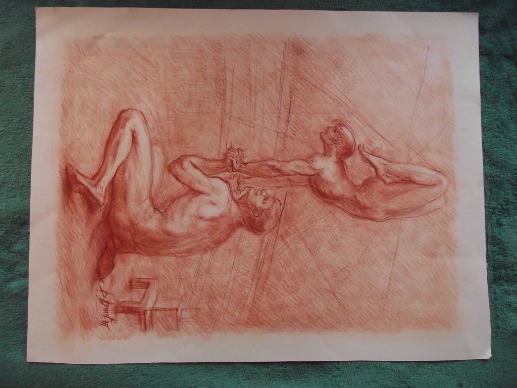 3 x Original Bernard Druet (1935-2012) - Drawings on Paper - Signed - 1975/1976/1985 - Image 2 of 23