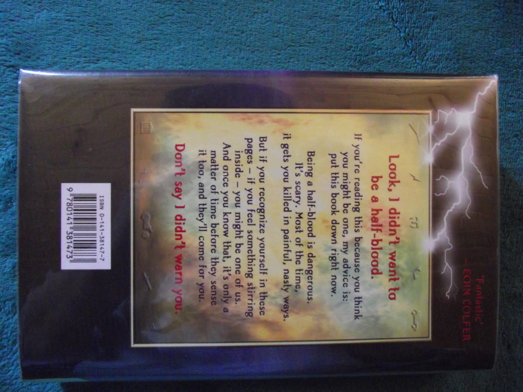 Percy Jackson and The Olympians: The Lightning Thief By Rick Riordan - Puffin 2005 - Signed - Image 2 of 12