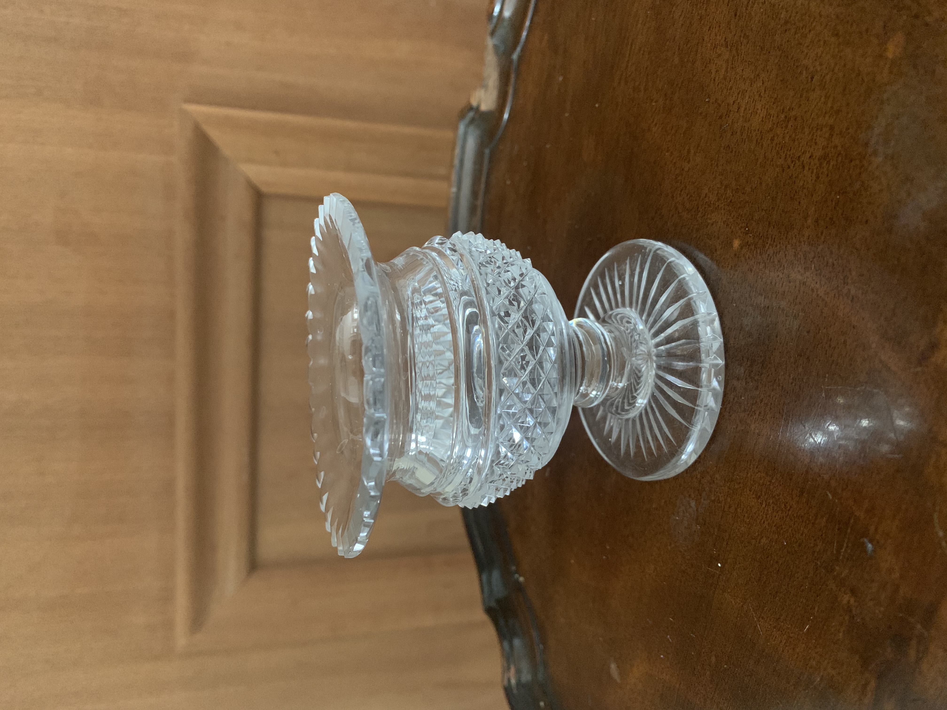 Victorian Crystal Salt Cellar