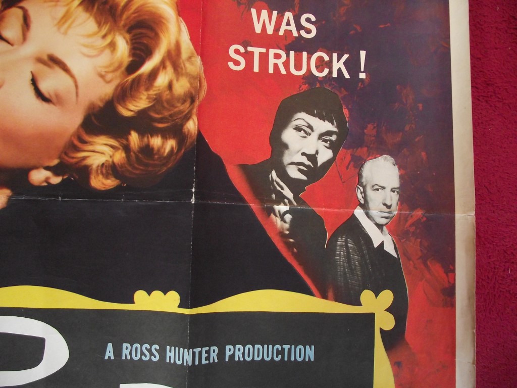 Original UK Quad Film Poster - "PORTRAIT IN BLACK" - UK Release 1960 - Image 4 of 14