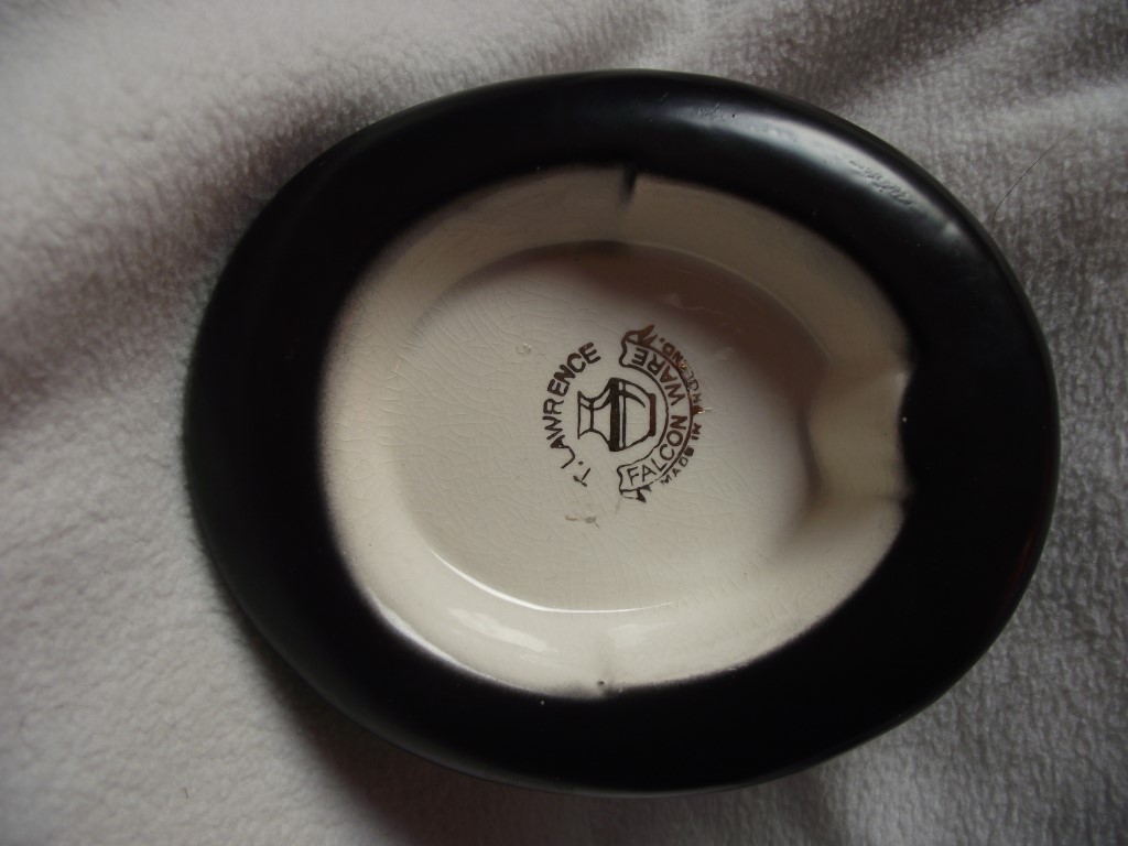 Winston Churchill Tobacco Jar/Hat Ashtray -T Lawrence Falcon Ware England 1950's - Image 6 of 17