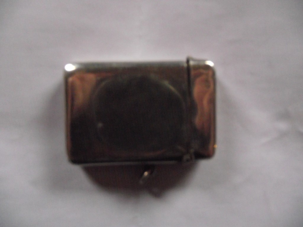 Antique Silver Vesta Case - John Hines - Birmingham 1912