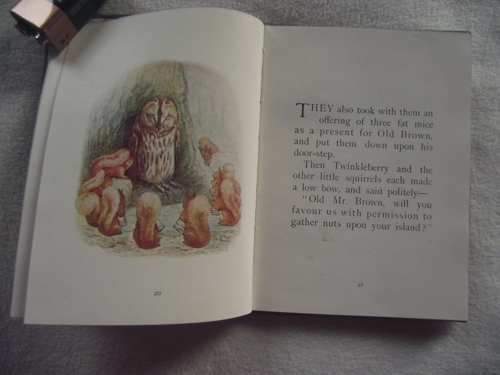 The Tale of Squirrel Nutkin by Beatrix Potter - Frederick Warne and Co. - Ca. 1904 - Image 9 of 27