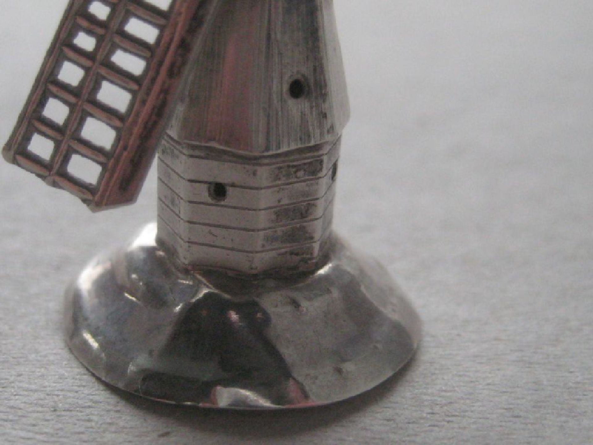 Vintage Dutch Silver Windmill - Image 3 of 6