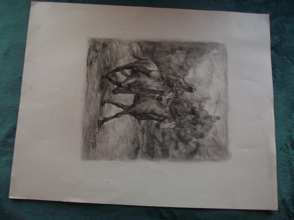 3 x Original Bernard Druet (1935-2012) - Drawings on Paper - Signed - 1975/1976/1985 - Image 9 of 23