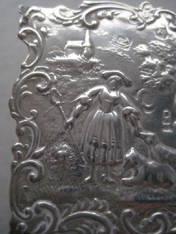 Antique Dutch Silver Miniature Table - Image 12 of 14