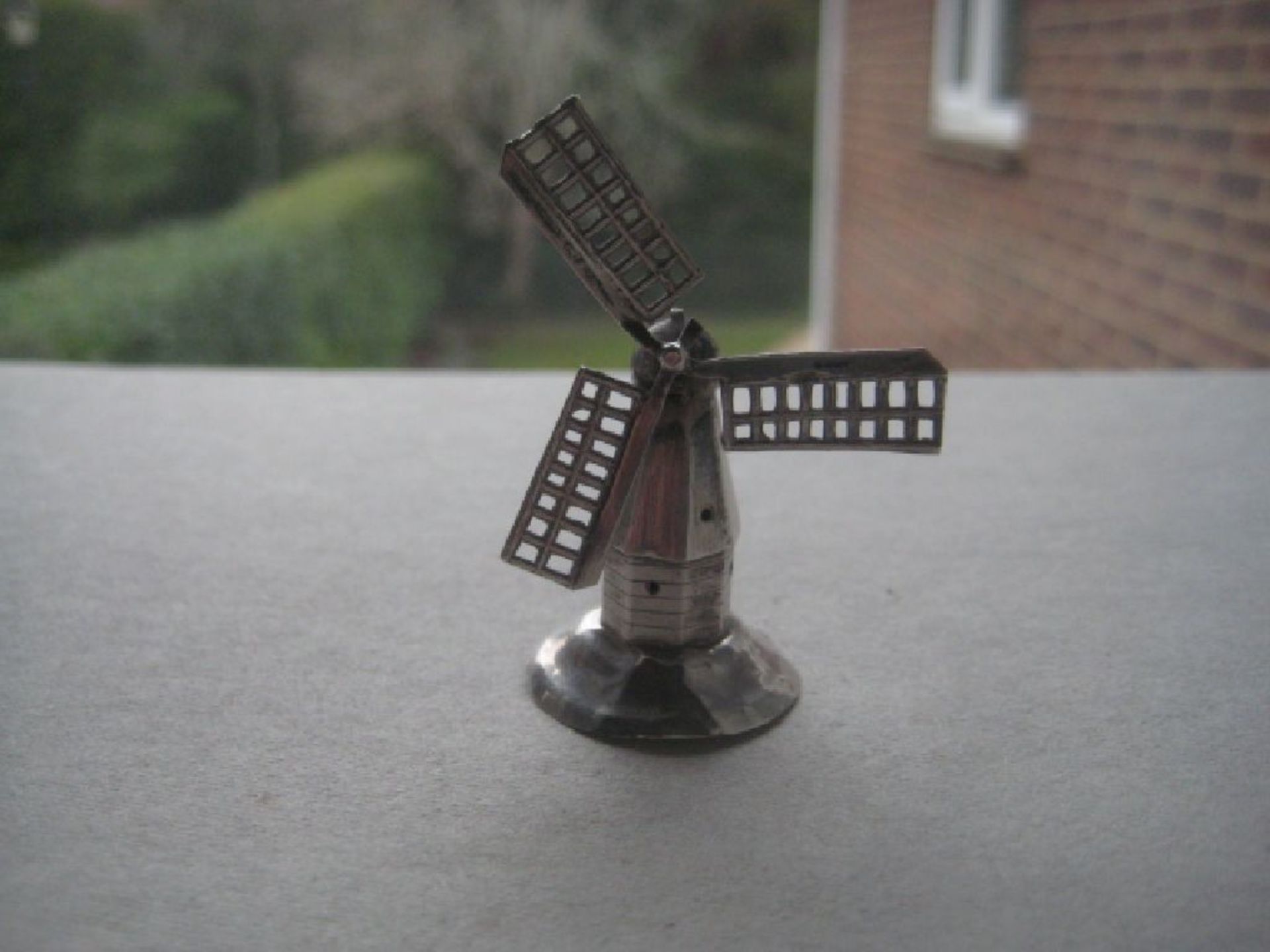 Vintage Dutch Silver Windmill - Image 6 of 6