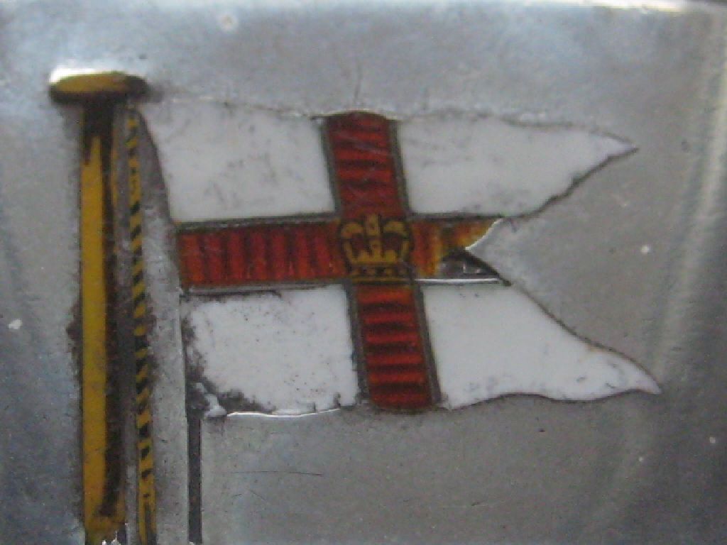 Edwardian Elder Dempster's R.M.J. Fantee Engraved Silver Vesta Case - Image 3 of 8