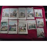 11 X 19th Cent. Hand Coloured Prints From Children's Books - Dean & Munday London 184111 X 19th Cent