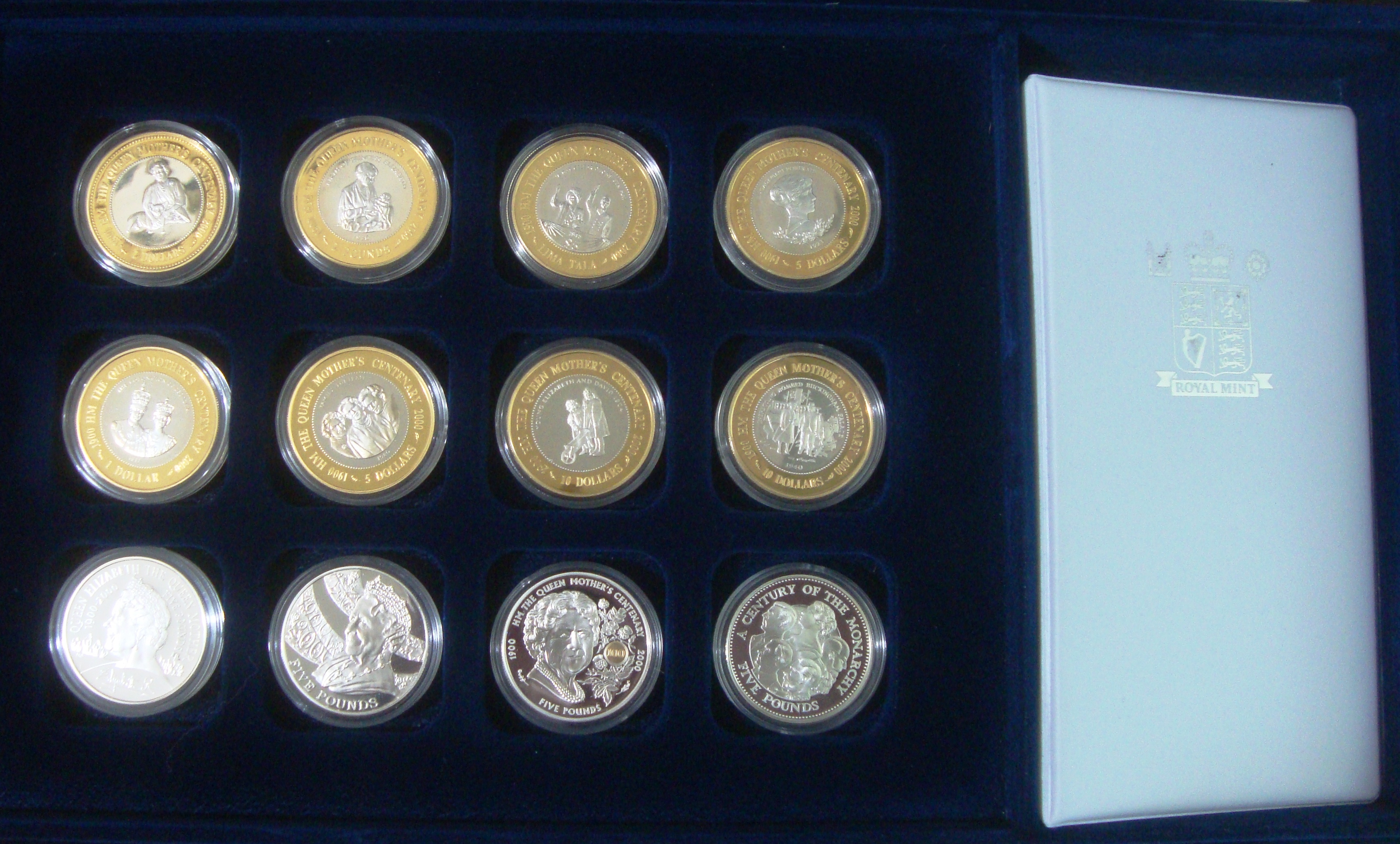 Double Royal Collection of Silver Coins - Image 2 of 5